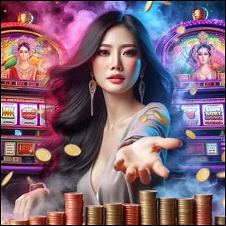 Online slot game reels spinning on a mobile screen at 99bon